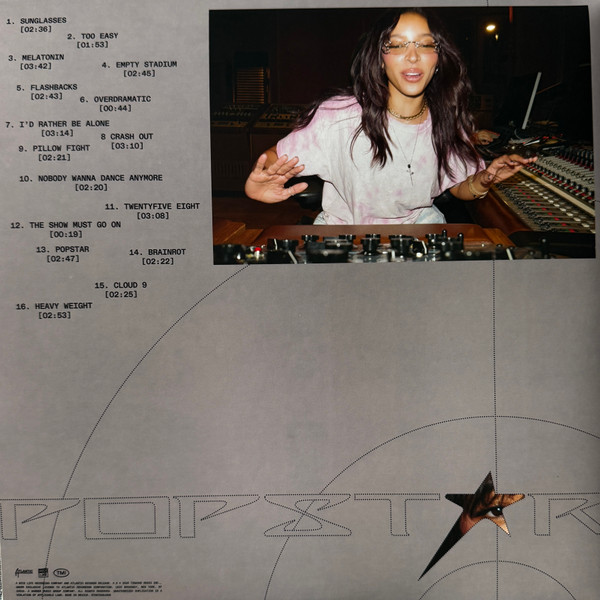 Tinashe — Popstar back cover